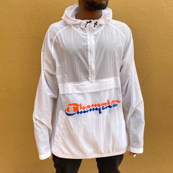 champion anorak white